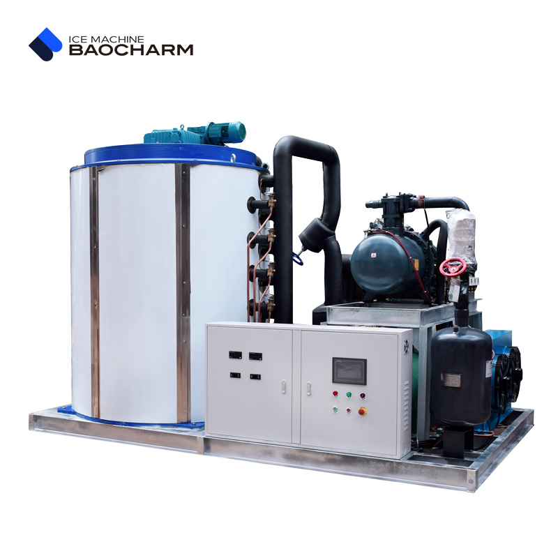 Machine à glaçons en flocons